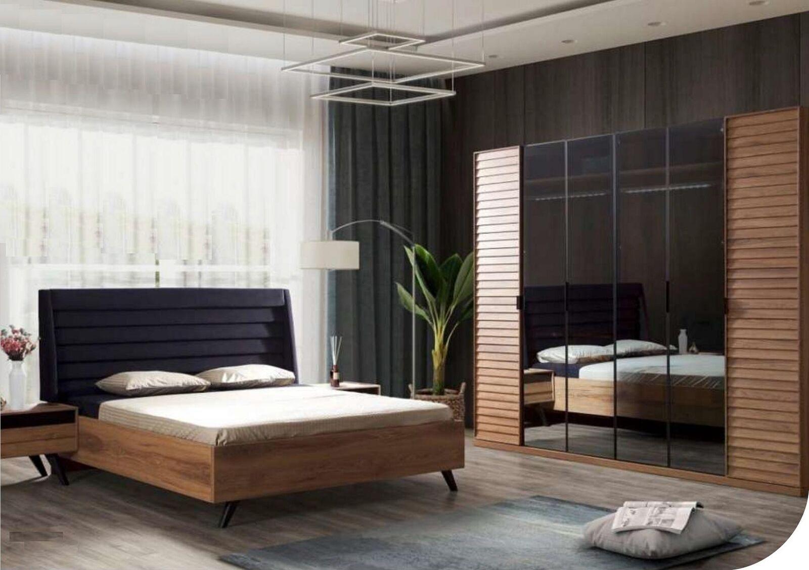 Large bedroom set Bedroom furniture Wardrobe Bed Bedside tables