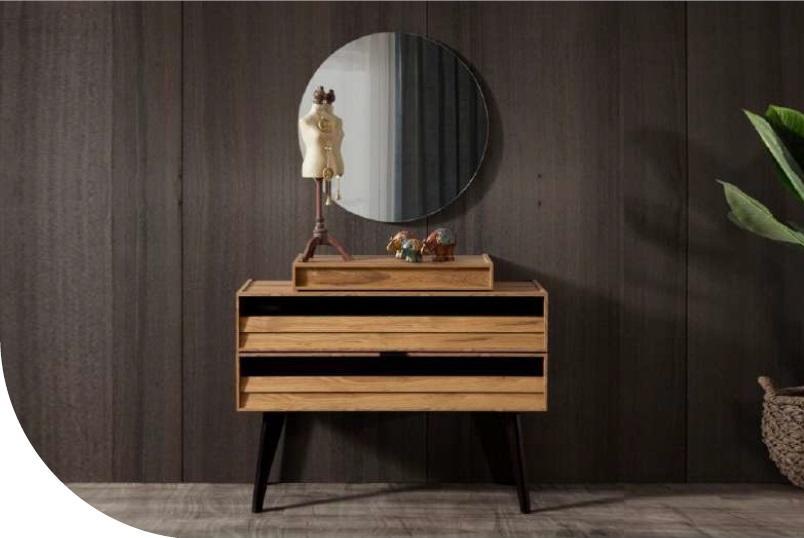 Designer Luxury Real Wood Chest of Drawers Brown Storage Chest of Drawers Modern New