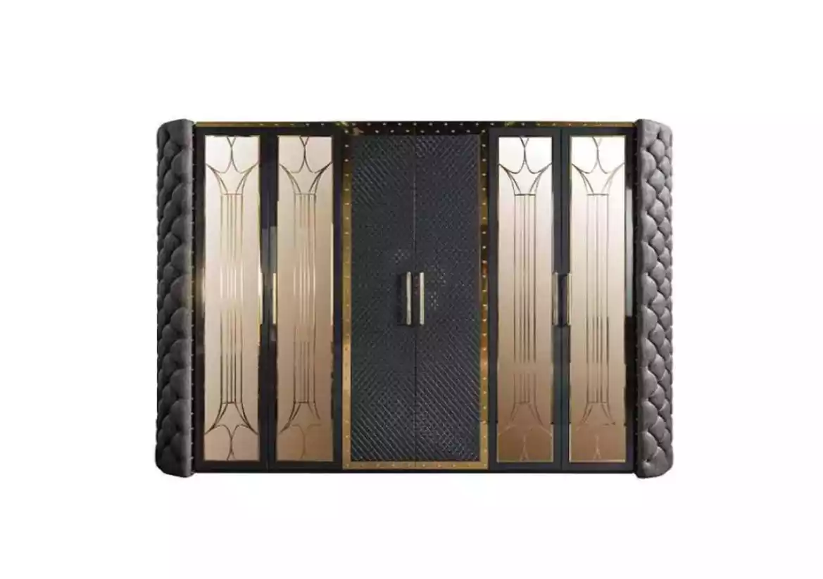 Wardrobe Wardrobe Chesterfield Designer Wardrobes Upholstered 315cm