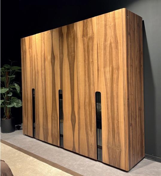 Six Door Wardrobe Closet Bedroom Wood Furniture