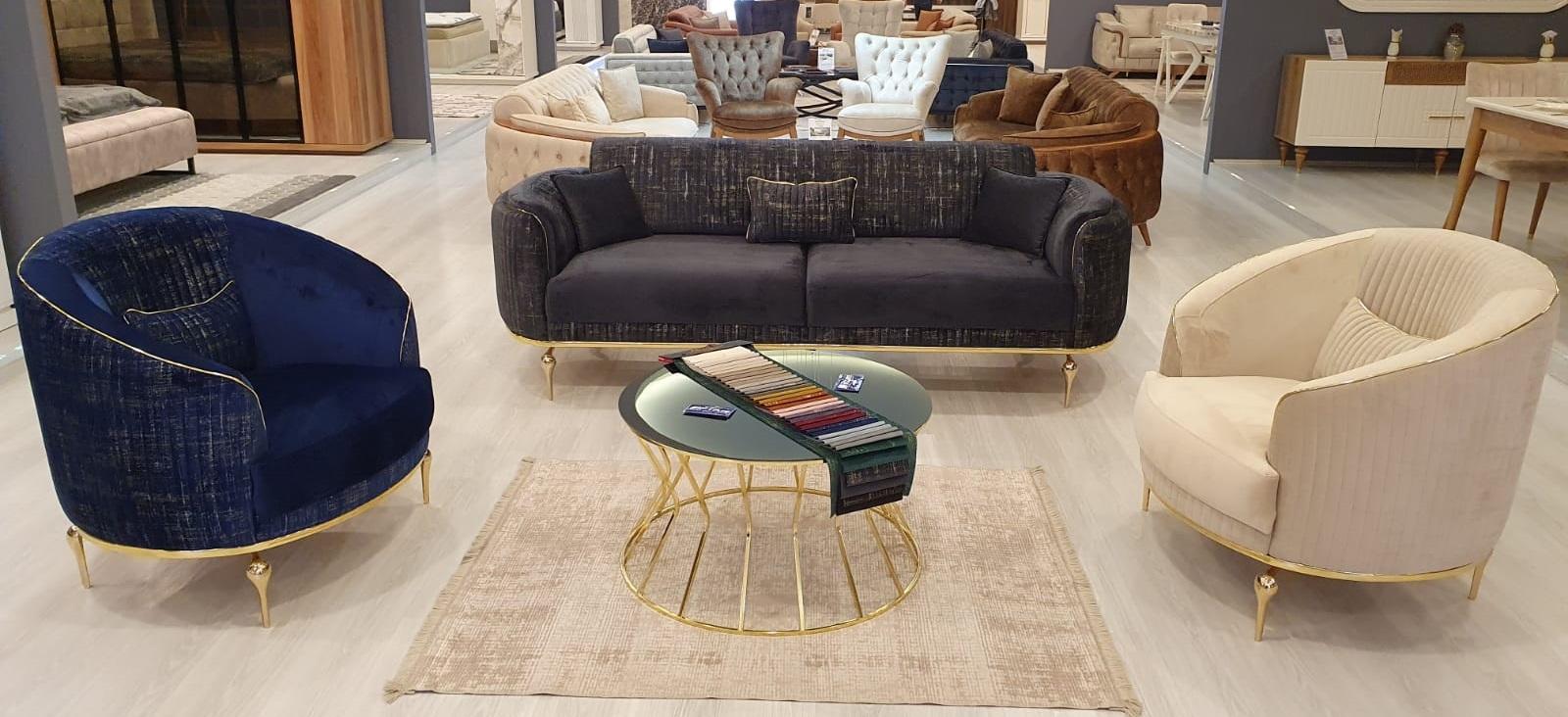 Luxury Sofa Set 311 Seat Sofa Couch Set Living Room Set 3pcs.