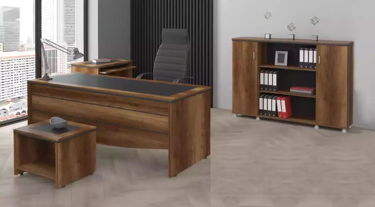 Luxury office furniture desk study set 4 pcs