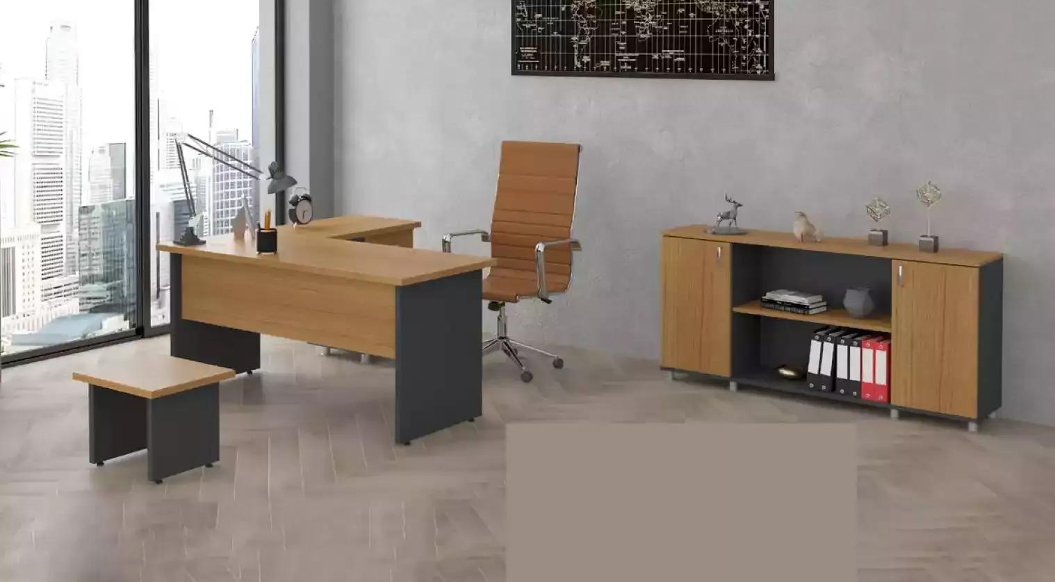 Office furniture study set office furniture boss desk cabinet