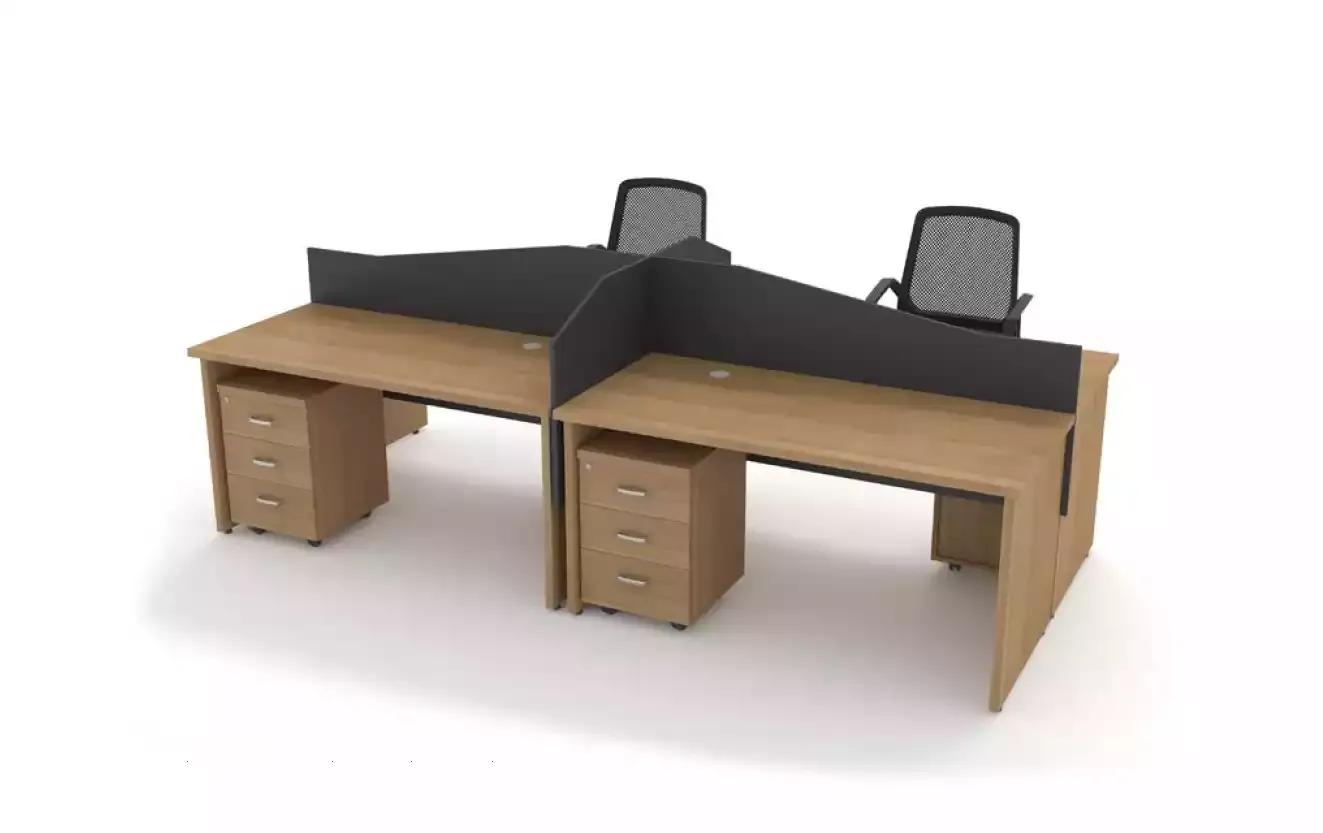 Wood furniture office furniture large desk design study room
