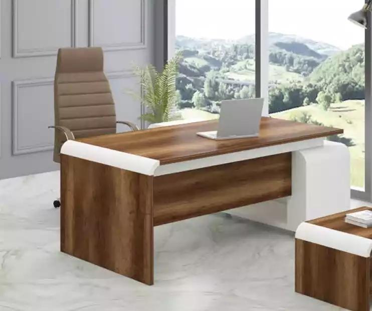 Brown Office Desk Study Furniture Corner Desks