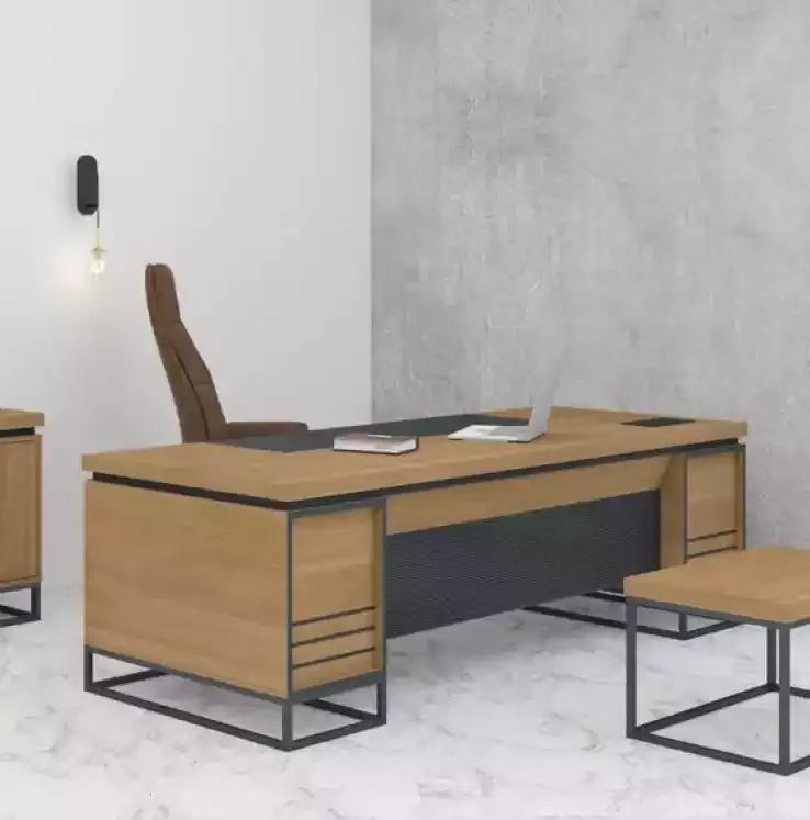 Study wooden table executive desk computer table office furniture