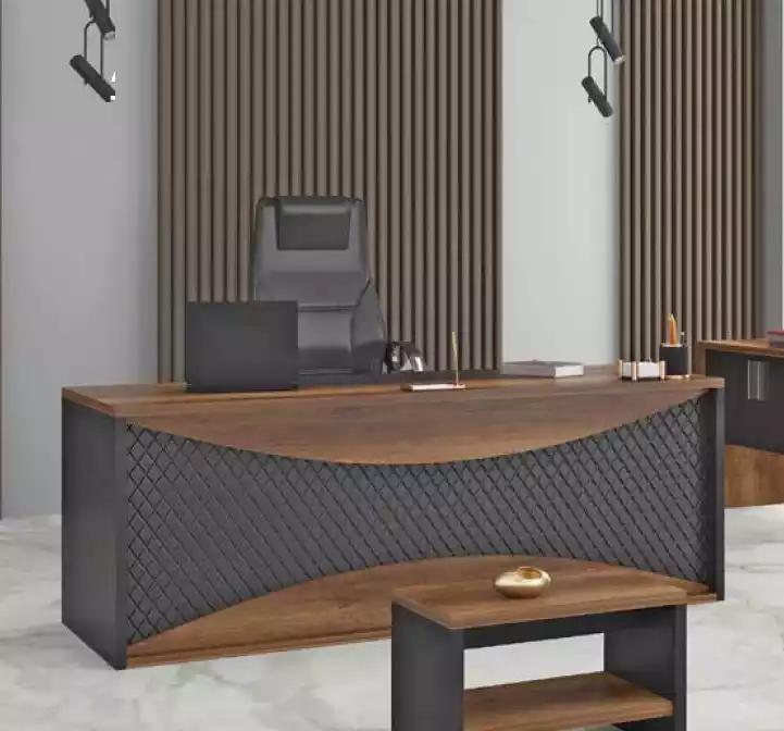 Brown desk tables office table executive desk 200x90