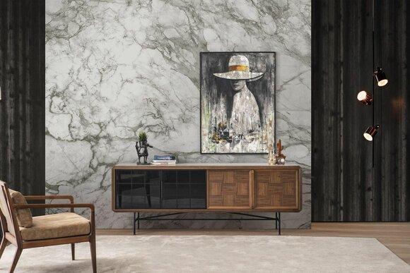 Sideboard Dining room Sideboard Chest of drawers Wood Brown Cabinet Chests of drawers