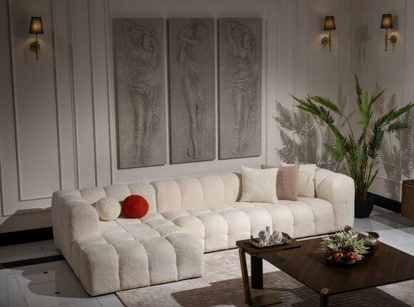 Corner sofa fabric sofa upholstered sofa modern luxury sofa relax white sofas