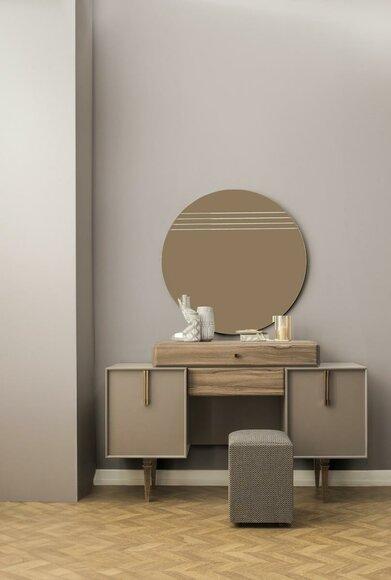 Dressing Table Console Table Dressing Table Wood Grey Mirror Bedroom