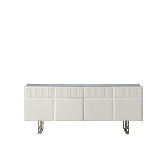 Sideboard Sideboard Cabinet Wood White Wooden cabinet Chest of drawers Modern