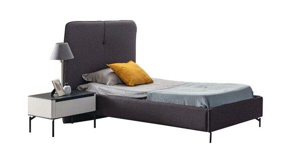 Grey children\'s furniture designer children\'s bed wood bedside table luxury set