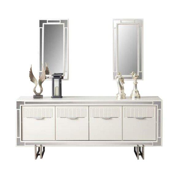 Sideboard Sideboard White Cabinet Chest of Drawers Wooden Cabinet Wood Dining Room