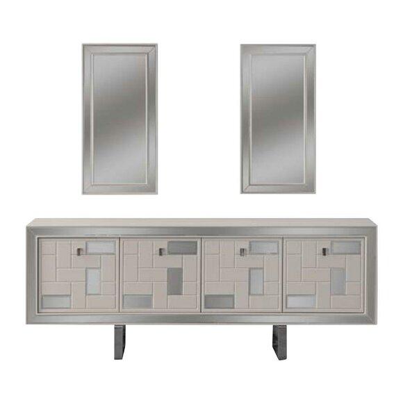White Sideboard Sideboard Cabinet Chest of Drawers Wooden Cabinet Wood Dining Room