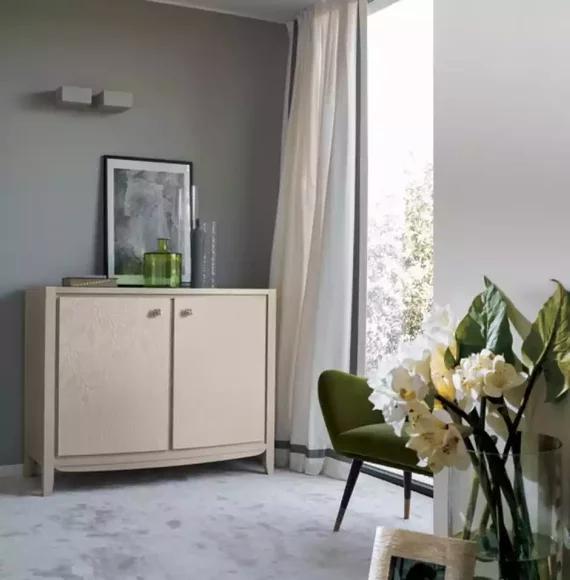 Sideboard Chest of Drawers Cabinet Classic Luxury Chest of Drawers Living Room Beige