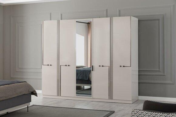 Modern wardrobe Designer bedroom wardrobes 4-door wardrobe
