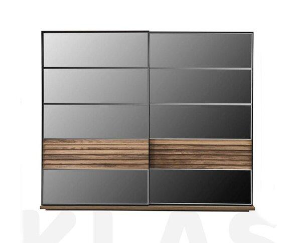 Black wardrobe Modern bedroom furniture wardrobe Wooden wardrobe