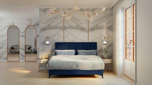 Modern bed Bedroom Designer double bed Box spring bed Upholstered bed