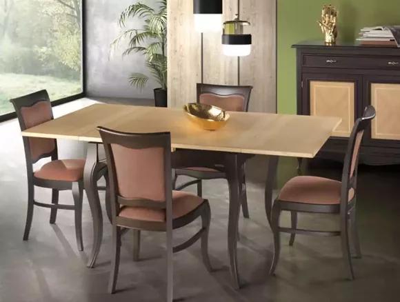 Dining Room Set Table 4 Chairs Dining Set Complete 5 Pcs Classic