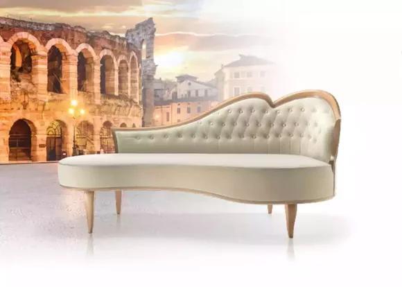 Luxury Chaise Longue Chesterfield Classic Designer Furnishings