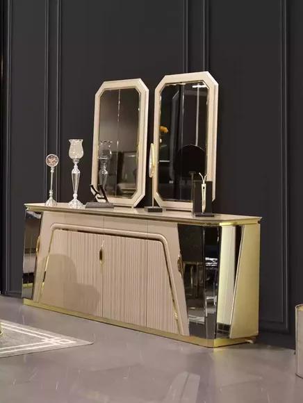 Luxury sideboard dining room sideboard modern design dresser mirror