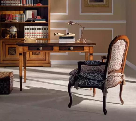 Luxury Upholstered Seater Armchair Fabric Design Classic Relax Italy