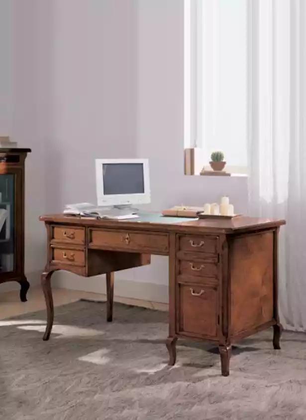 Office Table Desk Classic Italian Furniture Wood Tables