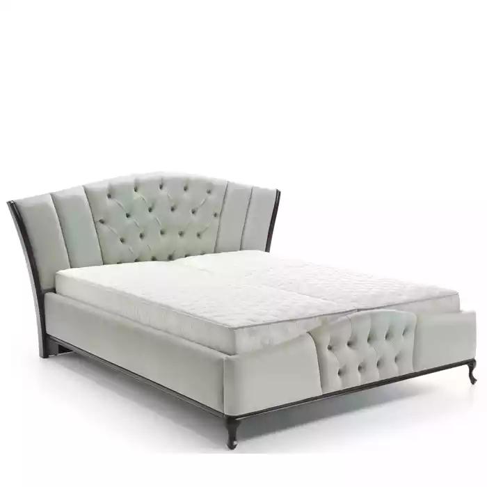 Bed Upholstery Design Luxury Double Hotel Beds Chesterfield Wood Furniture