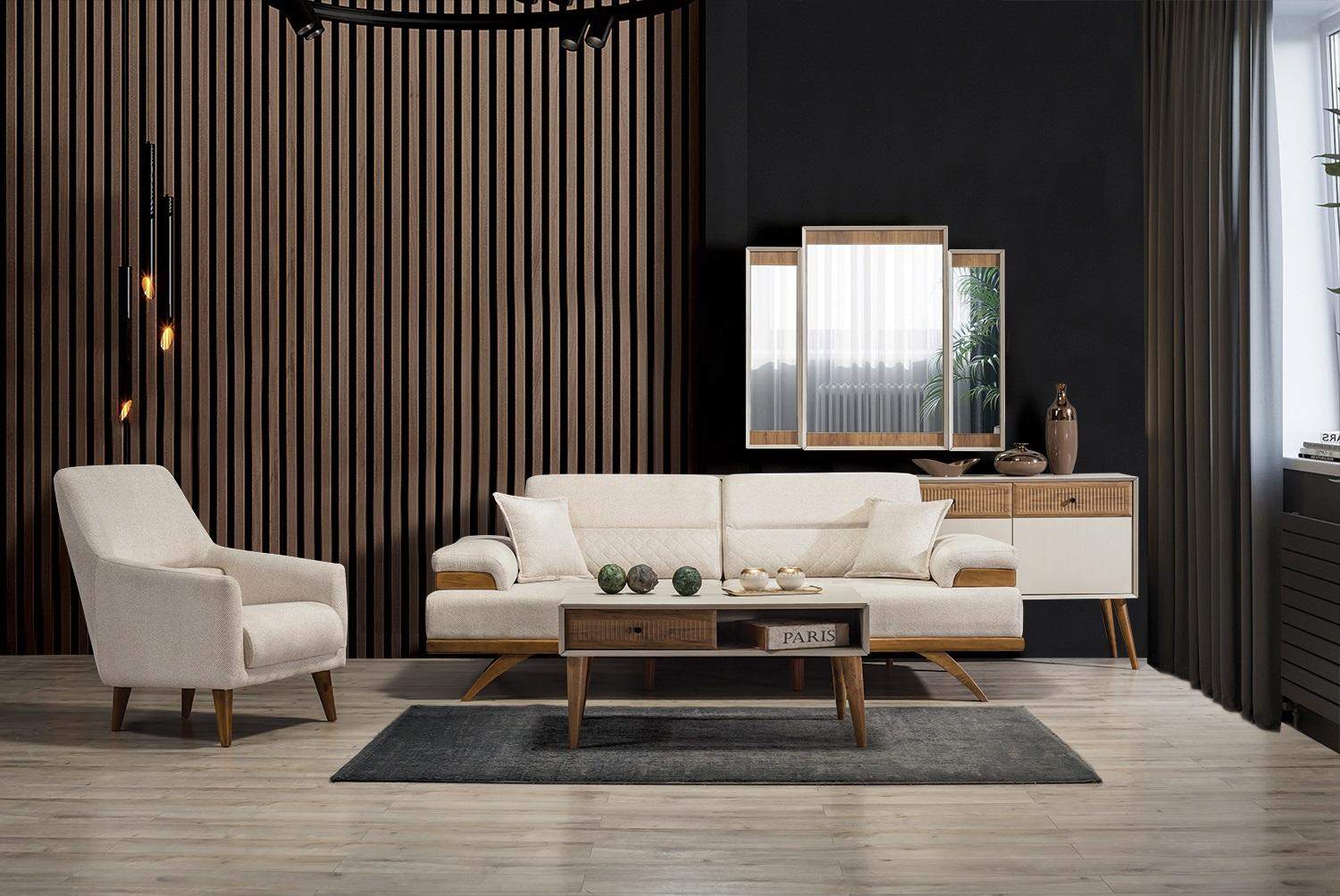 Design sofa set 31 seater coffee table set sofa armchair luxury set 3 pcs new
