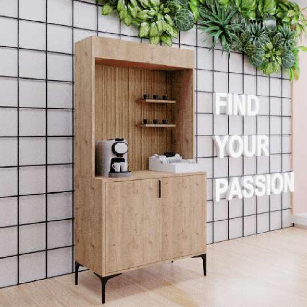Dining room sideboard Sideboard Brown Colour Modern Design Coffee cabinet