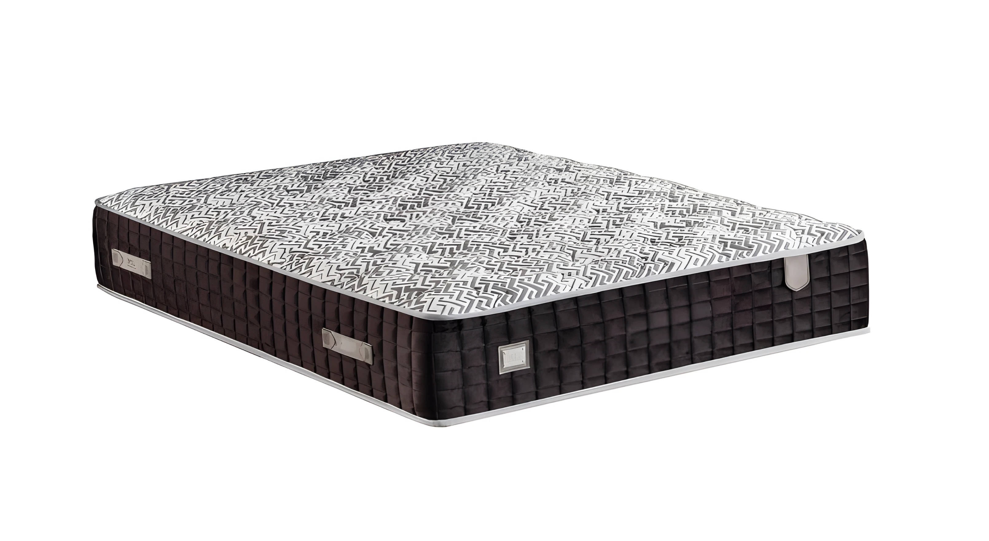 Gray textile mattress for restful sleep