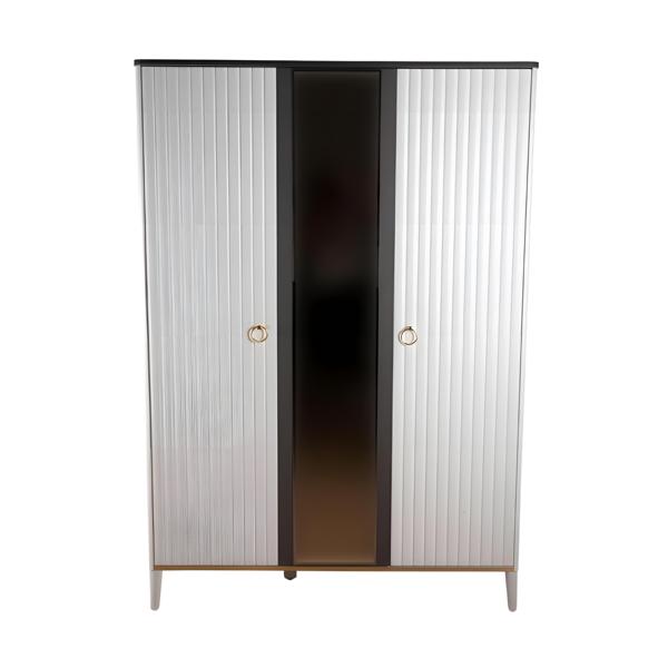 Elegant white wooden cabinet modern for bedroom and living room