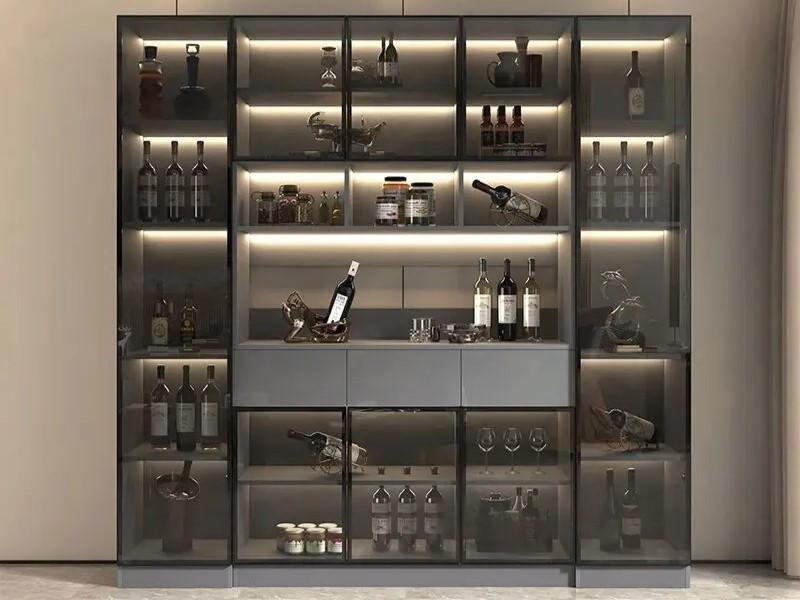 Showcase wine rack wine cabinet wine furniture wine archive wine display.