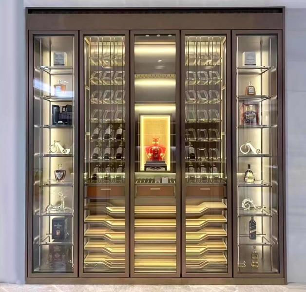Wine cabinet wine cooler wine shelf wine furniture bottle rack wine storage device