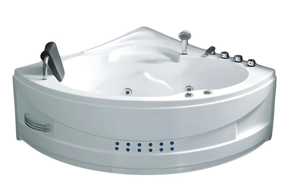 Spa bath whirlpool bubbling bath hydromassage tub bubble bath 135x135 cm