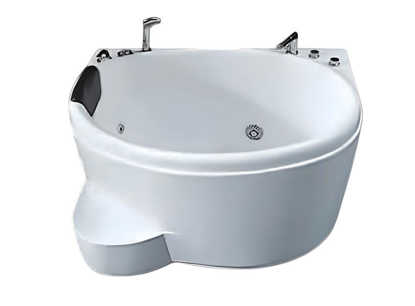 Bathtub whirlpool spa bath bubble bath hydromassage tub spa bath 122x90 cm