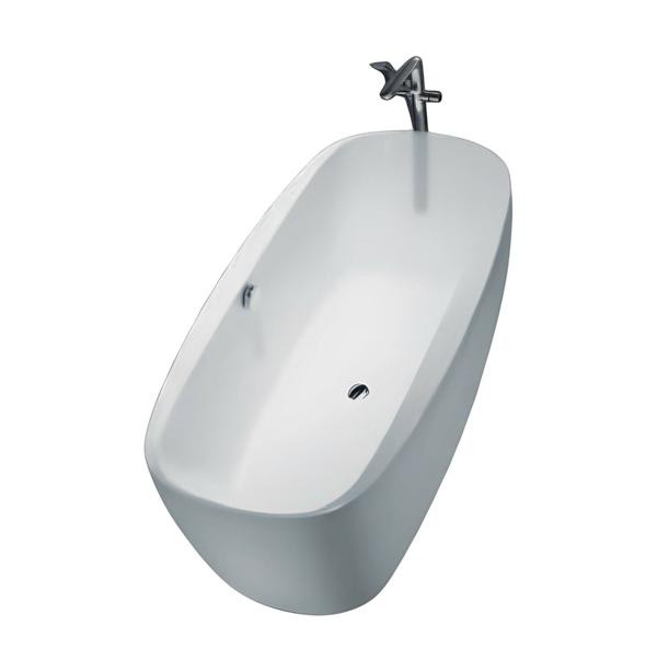 Design bathtub space-saving bathtub acrylic bathtub comfort bathtub 170x80 cm