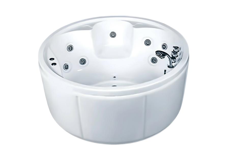 Whirlpool Bathtub Bubble Bath Hydro Massage Tub Spa Bath Bubble Bath 150x150 cm