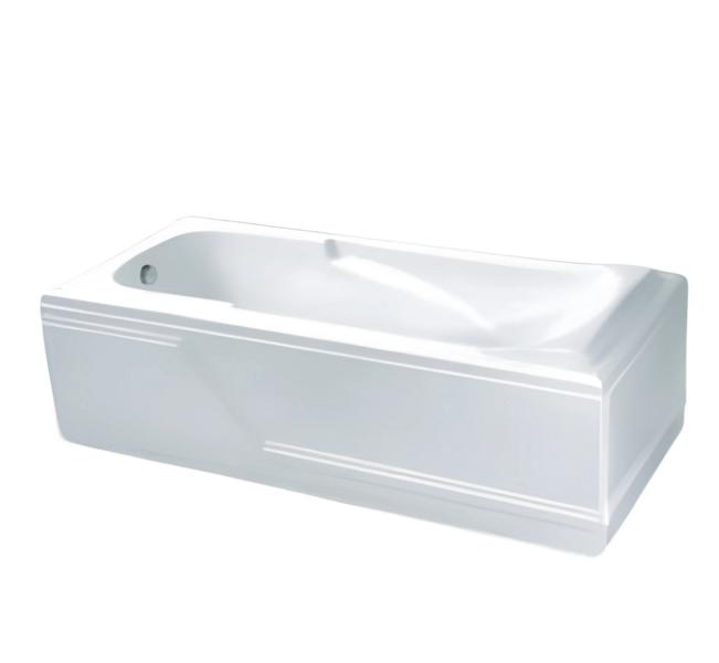 Bad acrylic bathtub, design bathtub, luxury bathtub, comfort bathtub 168x77 cm.