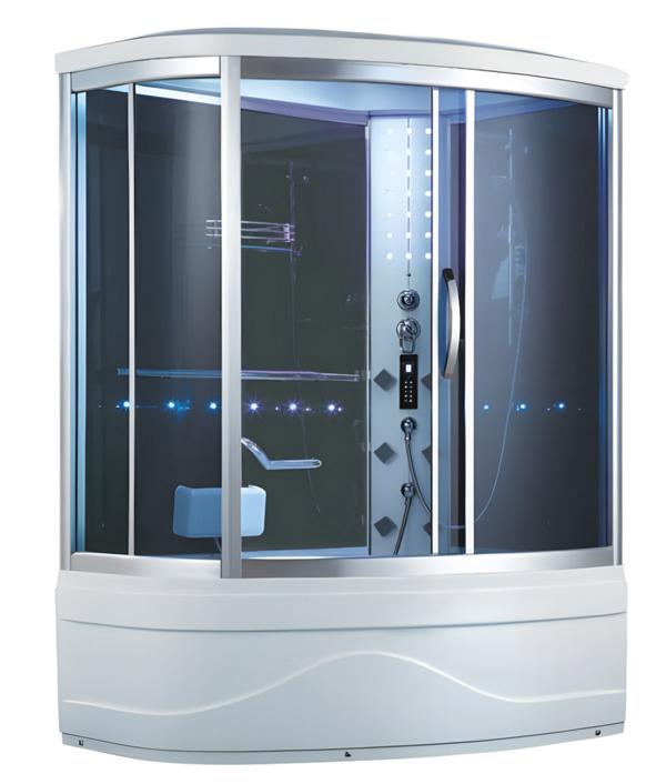 Multifunctional Shower Shower Cabin Wellness Shower Massage Shower Cabin 150x100 cm