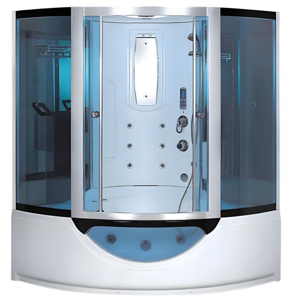 Hydromassage shower massage shower cabin glass cabin shower cabin 156x156 cm