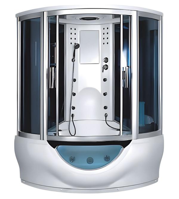 Comfort shower shower cabin shower door shower partition shower glass cabin 150x150 cm