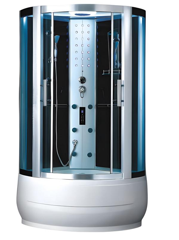 Design Shower Shower Cabin Glass Cabin Shower Box Compact Shower 98x98 cm