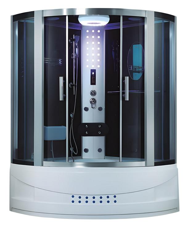 Hydromassage shower, massage shower cabin, design sauna, shower cabin 135x135 cm.