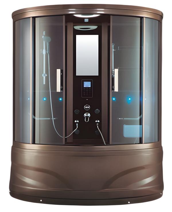 Luxury Shower Shower Cabin Shower Box Wellness Shower Multifunction Shower 180x130 cm