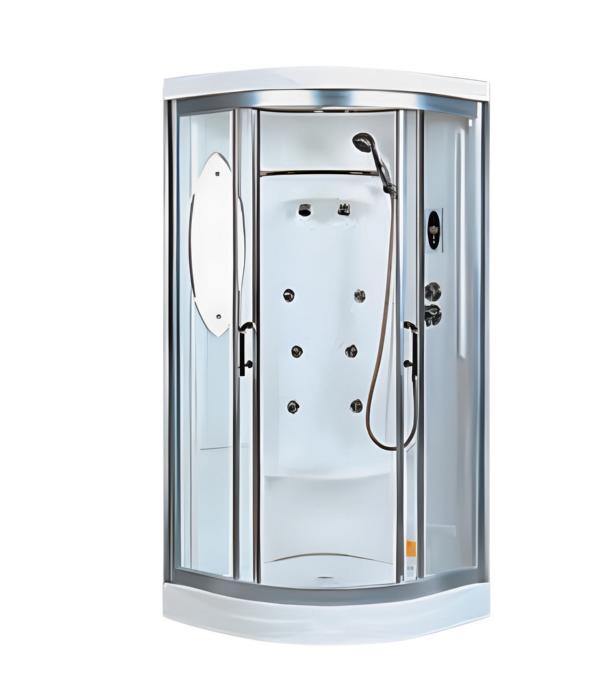 Shower cabin luxury shower cabin wellness shower comfort shower 120x120 cm