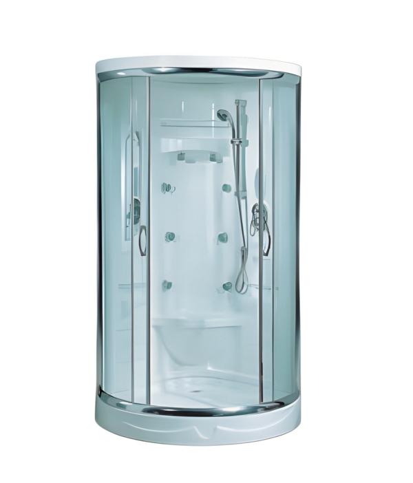 Comfort shower shower cabin glass cabin shower box glass shower luxury shower 100x100 cm