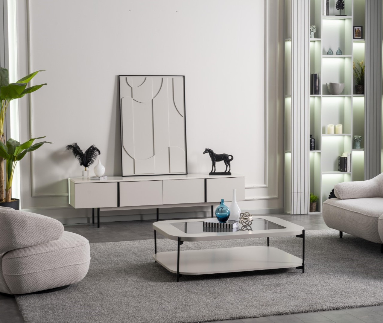 Living Room Set Simple Comfort for Everyday Life