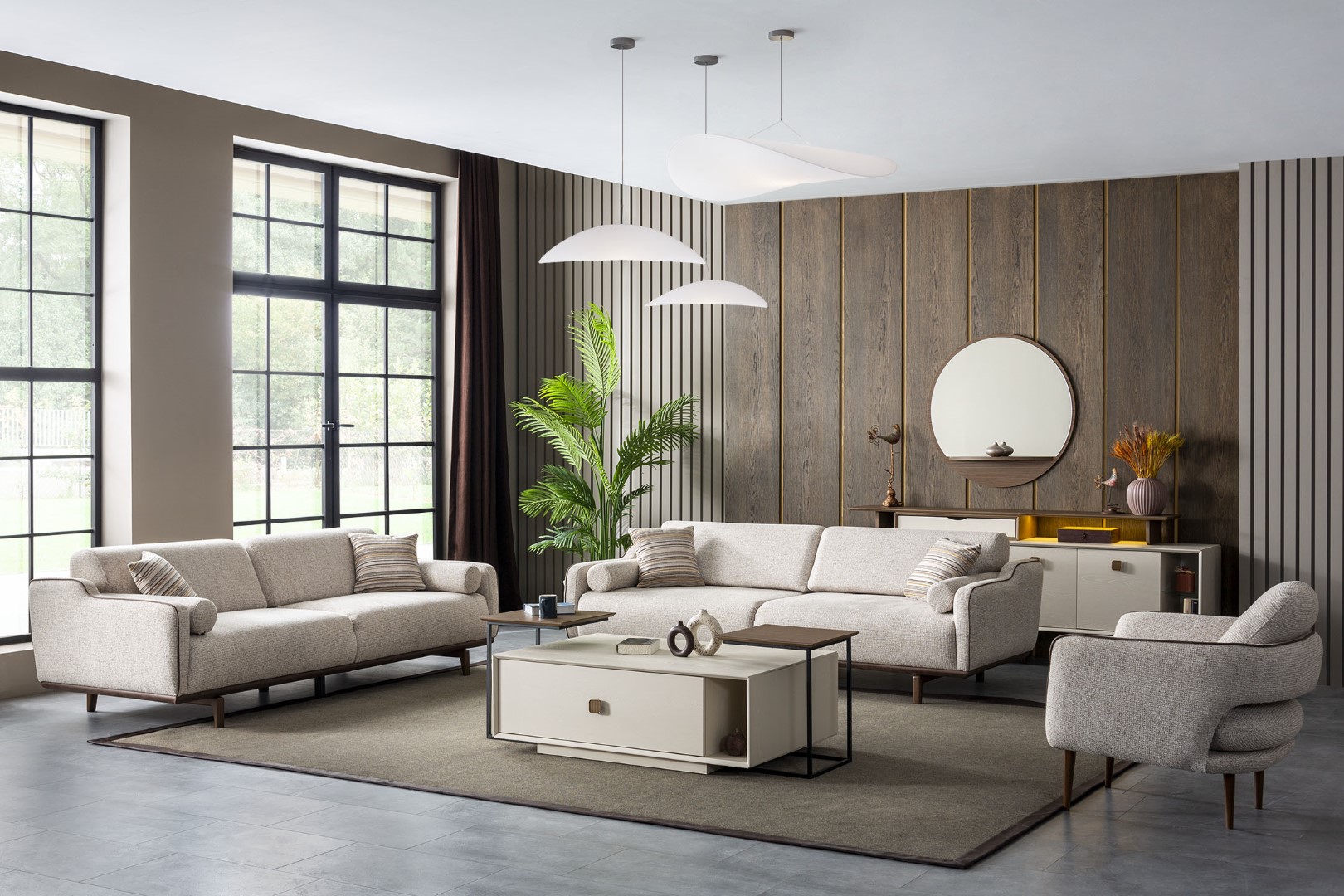 Living Room Set: Comfort and Order in Every Element
