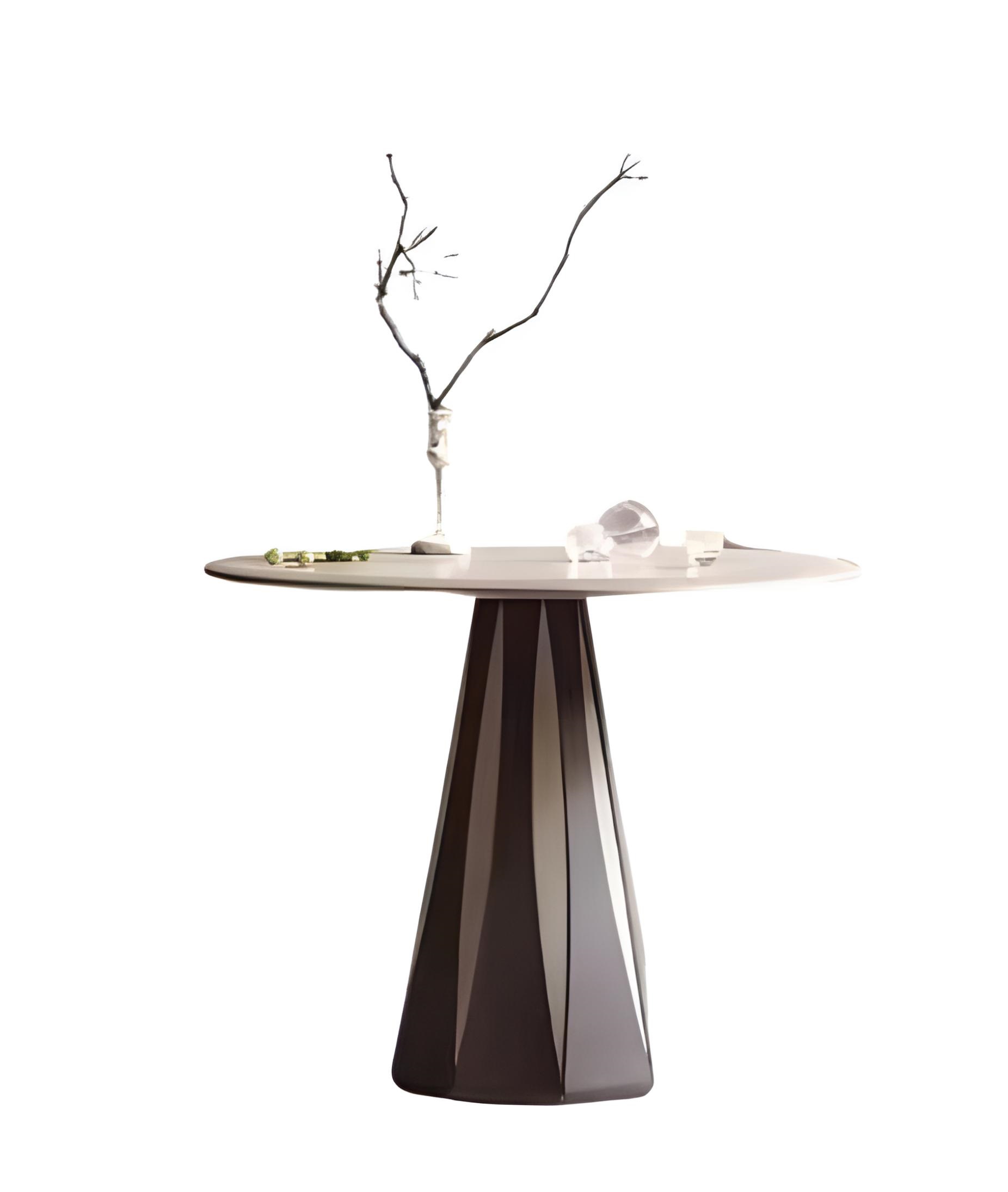 Round 2-person table Exclusive dining table Modern kitchen table